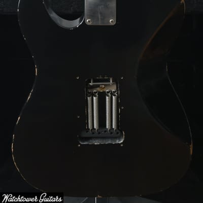 2011 Danocaster Single Cut '72 Custom Black image 5