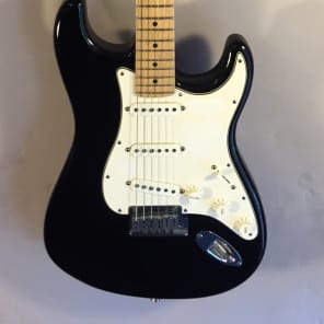 Fender American Series Stratocaster 2005 Black/Maple image 2