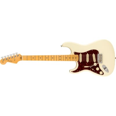 Fender American Professional II Stratocaster, Maple Fingerboard, Olympic White, Left Handed image 2