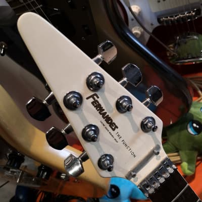 Fernandes BSV-70 1985 Aged White LH Lefty Left-Handed Southpaw Zurdo Gaucher Linkshänder image 2