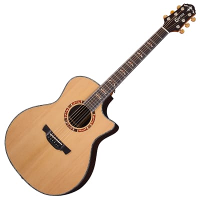Crafter KGAE 18 SR PREMIUM GA Acoustic Guitar Top Back Solid Dual Source Pickup image 1
