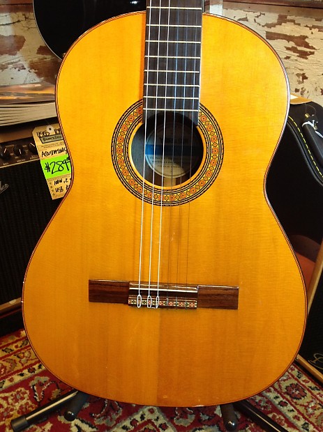 Vintage S. Yairi Classical Guitar Model 700 Sada Yairi 1973 W Hardboard Case