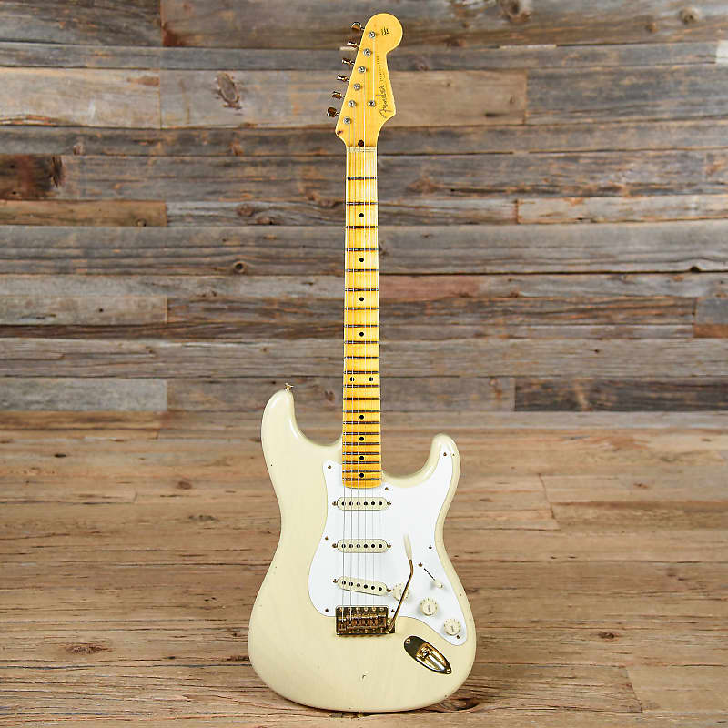 2015 Fender Custom Shop Limited Edition 20th Anniversary Relic Stratocaster Vintage Blonde image 1