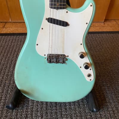 Fender Musicmaster with Rosewood Fretboard 1962 Seafoam image 2