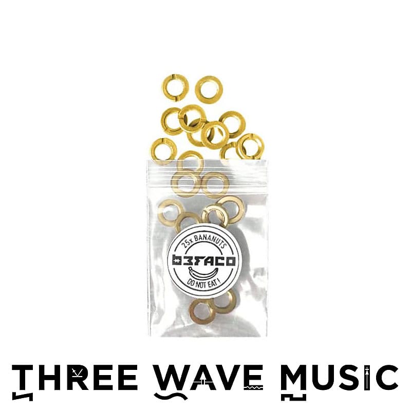 Befaco Instrument Bananuts 25 Pack Yellow [Three Wave Music] image 1