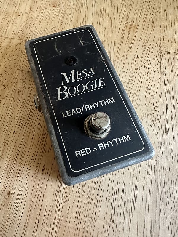 Mesa Boogie Lead/Rhythm footswitch Mesa Mk. III 90’s | Reverb