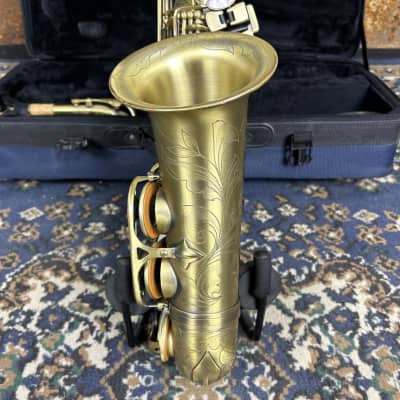 Buffet Crampon 400 Series Professional Eb Alto Saxophone Antique Matte (Used) image 7