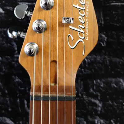 SCHECTER E-Gitarre, PT Van Nuys, Gloss Natural Ash image 6