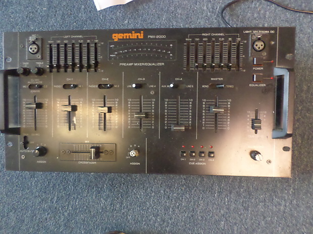 Gemini pmx 2000 Dj mixer | Reverb