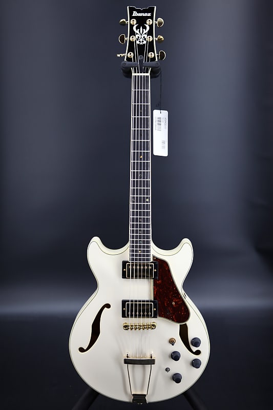 Ibanez / AMH90-IV (Ivory) 〜10/26(14:00) Ibanez AMH90-IV Artcore Expressionist Ivory | Reverb