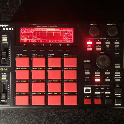 CUSTOM Akai MPC 1000 Sampler - FULL BLACK & RED combo to s950 s3000xl mpc 3000 60 X LIVE 2000xl 2500 s3000 s3200 4000 5000 z4 z8