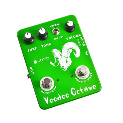 JOYO JF-12 Voodoo Octave Fuzz Effect Guitar Pedal Electric Bass Dynamic Compression Effects True Byp image 4