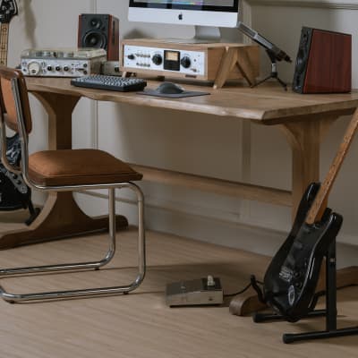 JATEAK studio furniture 19" racks from reclaimed teak wood image 8
