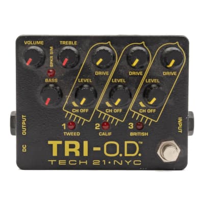 Tech 21 American Woman Randy Bachman Overdrive Pedal | Reverb