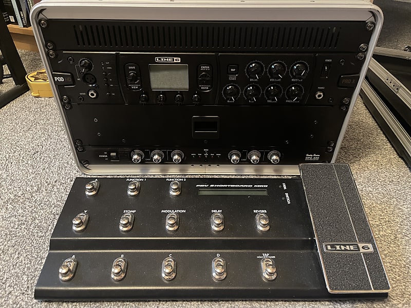 Line 6 POD HD Pro X + footswitch + amplifier Touring Rig Reverb UK