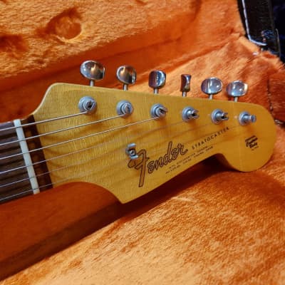 2006 Fender Masterbuilt 1964 NOS Greg Fessler Stratocaster Strat Sunburst MBS image 9