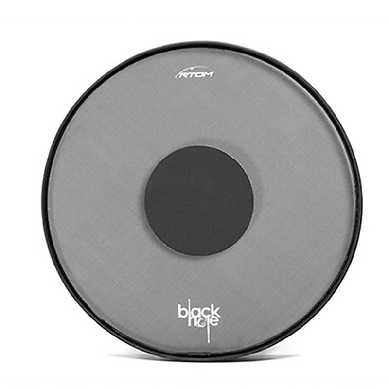 RTom Black Hole 14inch Mesh Practice Drum Head System Reverb