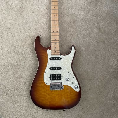 Tom Anderson Hollow Atom Natural Honey Burst Edge | Reverb