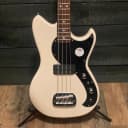 G&L Tribute Fallout Vintage White Short Scale 4 String Electric Bass Guitar