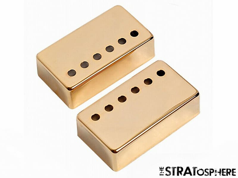 *NEW Gold PICKUP COVERS for Epiphone Les Paul Humbucker Reverb