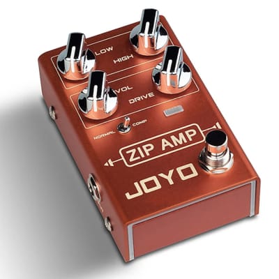 JOYO R-04 ZIP AMP Overdrive Electric Guitar Effect Pedal Strong Compression Gain Distortion image 2