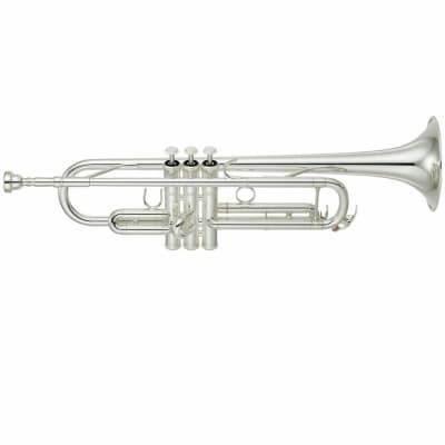 Yamaha Intermediate Bb Trumpet, Silver-plated image 1