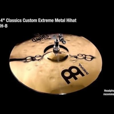 Meinl Cymbals Classics Custom Series Extreme Metal 3-Piece Cymbal Pack (Used/Mint) image 3