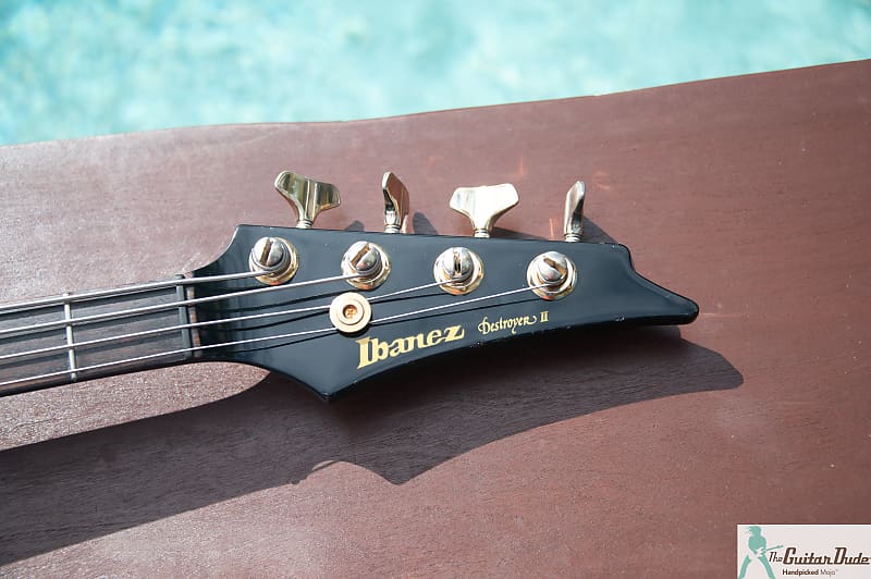 1984 Ibanez Destroyer II Bass - DT-670 - Natural | Reverb