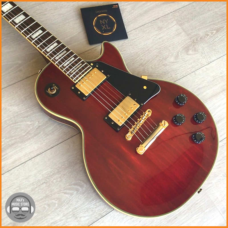 ギター Epiphone / Les Paul Custom Pro Wine Red Epiphone Les Paul Custom Pro - Wine Red - Sweetwater Exclusive