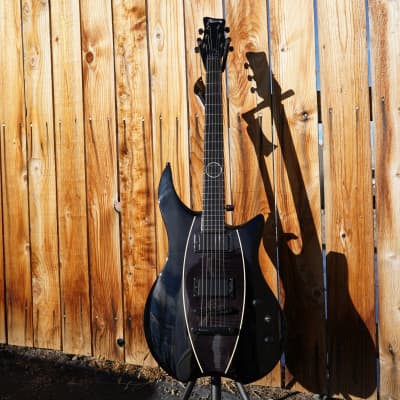 Framus D Series Artist Line Devin Townsend Stormbender - Solid Black High Polish  6-String Electric Guitar w/ Gig Bag (2022) image 2