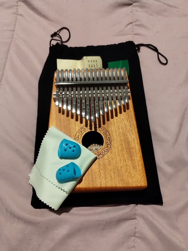 YUNDIE Kalimba/ Thumb Piano, 17 keys Reverb