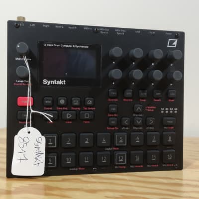 Elektron Syntakt 12 Track Drum Computer & Synthesizer | Reverb UK