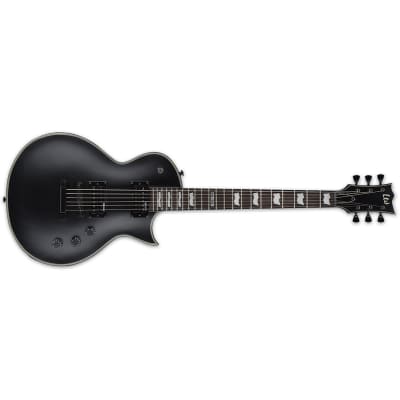 ESP LTD EC-256 Guitar, Roasted Jatoba Fretboard, Black Satin