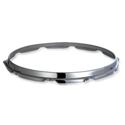 12" 8 lug chrome, STICK SAVER drum hoop 2.3mm. All sizes and colors available image 1