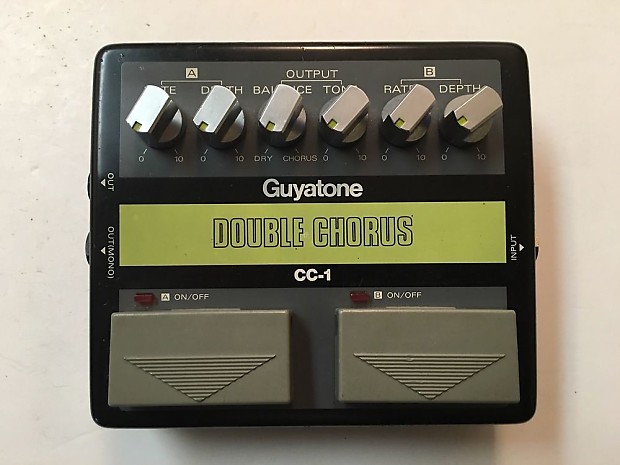 超熱 Guyatone CC-1 Vintage Rare Analog Stereo Chorus Double ギター