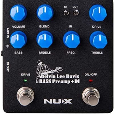 NuX NBP-5 Melvin Lee Davis Signature Bass Preamp + DI image 1