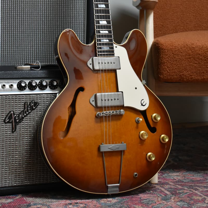 1987 Epiphone Casino Violin Burst, Made in Japan Terada Factory, MIJ, Pre-Elitist