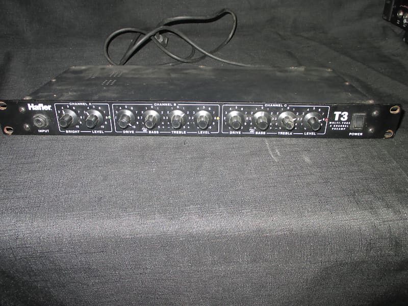 【美品】Digitech hafler T3 プリアンプ 3チャンネル ペダル付 Hafler T3 Multi Tube 3 Channel Preamp Working Jp | eBay