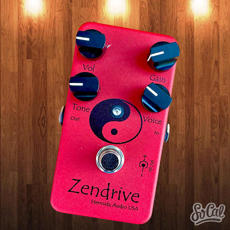 ギター Hermida Audio / Lovepedal Zendrive Red Lovepedal Black and Red Zendrives - Dare to Compare Episode