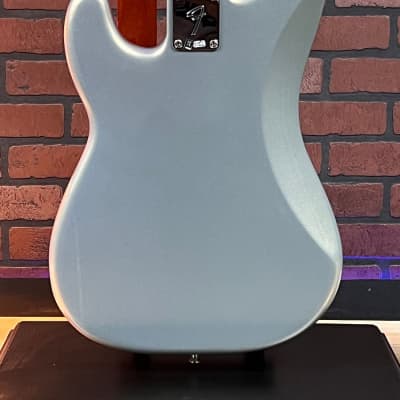 TGF CHOP SHOP Modded Fender Player Precision Electric Bass Guitar Silver, Pau Ferro, Mint! image 2