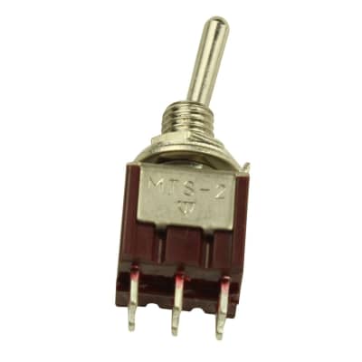 SALECOM 3pcs DPDT 6 Pin 3 Way ON/ON/ON Guitar/AMP