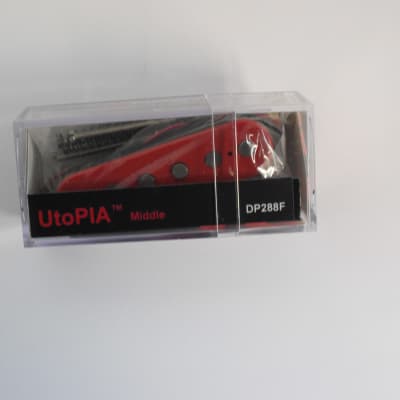 DiMarzio Utopia Middle Single Coil Pick-up Red DP 288 F image 1
