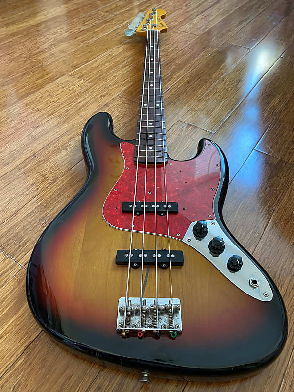 Fender Japan 1962 Reissue Jazz Bass Mij N Serial Fujigen 1993 Reverb 2323