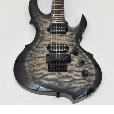 ESP FRX Kiso Custom Guitar See Thru Black Sunburst image 2