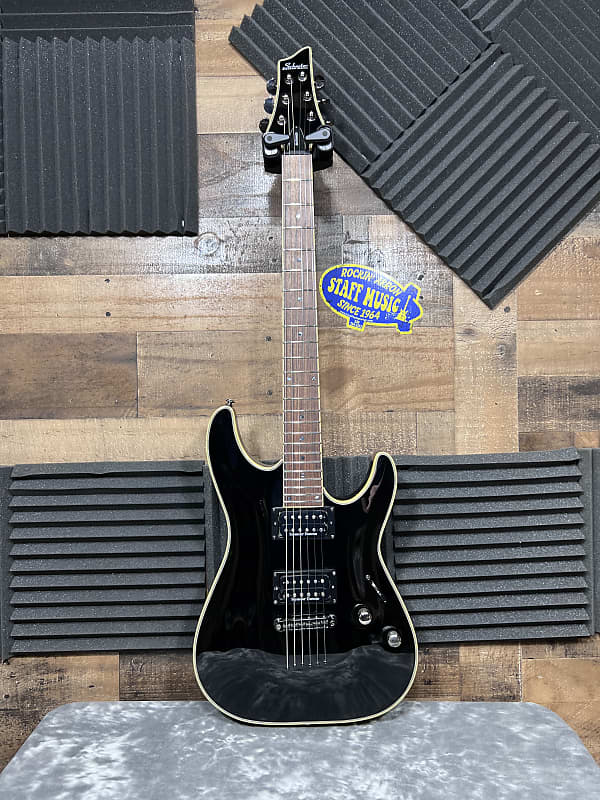 Schecter Diamond Series Blackjack - Black | Reverb