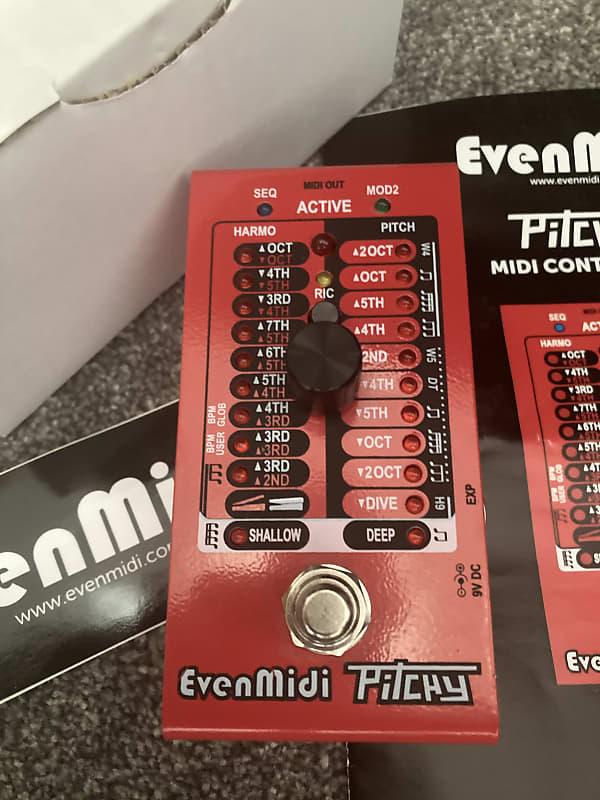 EvenMidi Pitchy Midi controller for Eventide H90, H9 & Reverb