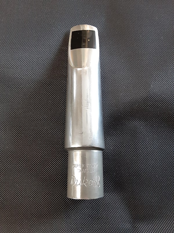 Bobby Dukoff Silverite D7 Metal Tenor Sax Mouthpiece Super Power Chamber