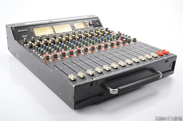 その他 SONY 2P6-120MPD Sony MX-P61 12 Channel Mixing Console Mixer w/ Case & Lid | Reverb