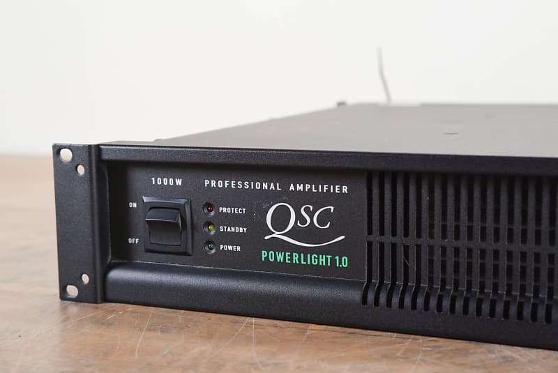 QSC Powerlight 1.0 2-Channel Power Amplifier (church owned