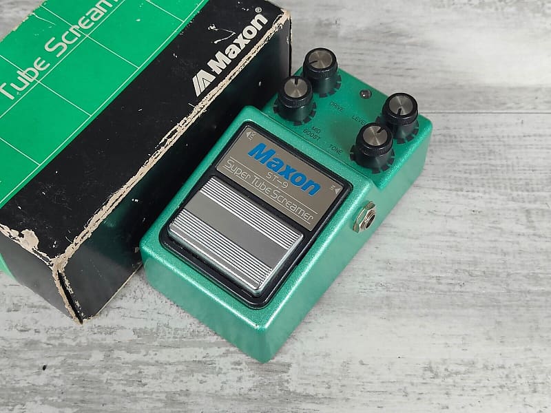 比較 maxon st-9 super tube screamer 1983 - 楽器/器材